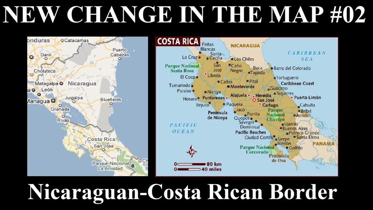 where is nicaragua located